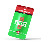Sticks | Gummy 100mg [S] | Sour Melon Bomb