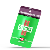 Sticks | Gummy 100mg [I] | Strawberry Banana