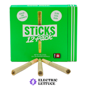 Sticks Cindy 99 x Dante's Inferno x Glitter Bomb 12pk Pre-Roll 0.5g
