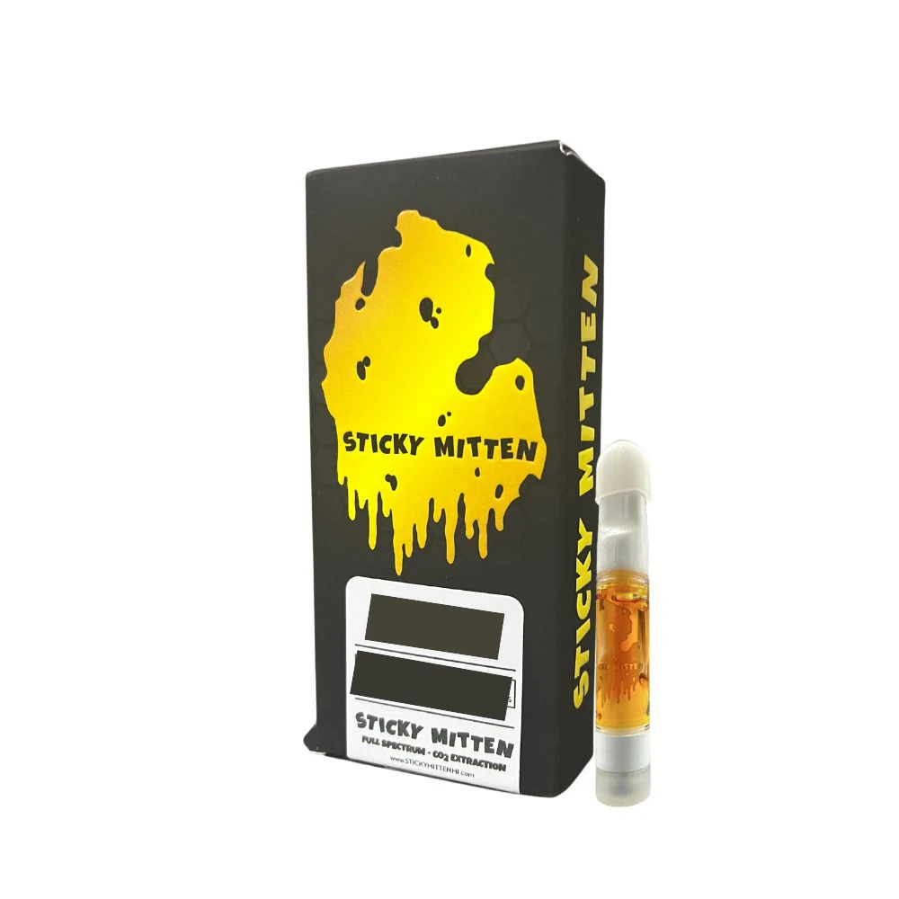 Sticky Mitten - Tahoe Face Off - 1g CO2 Cured Resin 510 Cart Sticky Mitten Main Image