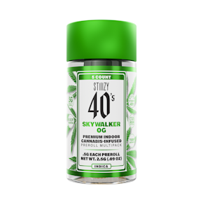 Stiiizy 40's - Skywalker OG  - 2.5G 5pk