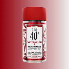 Stiiizy 40's - Watermelon Z  - 2.5G 5pk