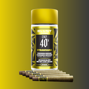 Stiiizy 40's 2.5G - Strawnana - 5pk Blunts