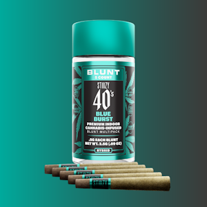 STIIIZY -  Stiiizy 40's - Blue Burst - 2.5G 5pk Blunts