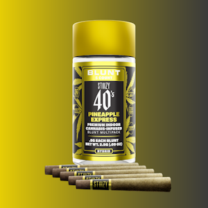 STIIIZY - Stiiizy 40's 2.5G  - Pineapple Express - 5pk Blunts