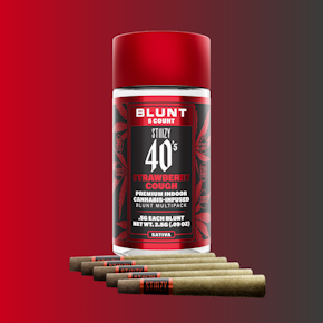 Stiiizy 40's 2.5G - Strawberry Cough - 5pk Blunts