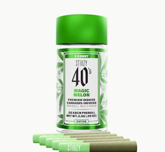 STIIIZY - STIIIZY 5PK Mini Magic Melon Infused Preroll Pack