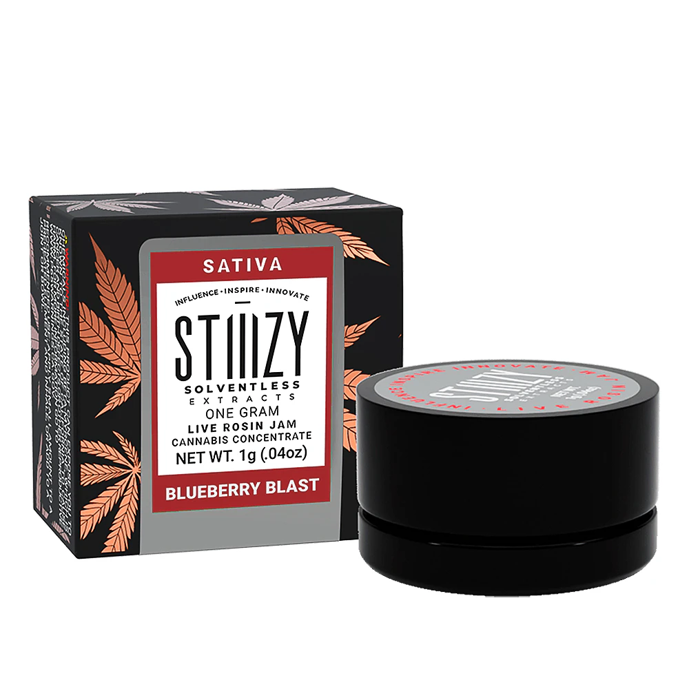 STIIIZY - Blueberry Blast - Live Rosin Jam (1g) Main Image