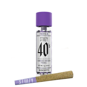 Stiiizy 40's - Biscotti - Infused Preroll - 1g