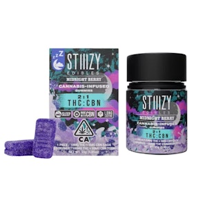 STIIIZY - CBN 2:1 MIDNIGHT BERRY - GUMMIES - STIIIZY