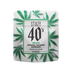 STIIIZY - GELATO 40's INFUSED MYLAR 7G - STIIIZY