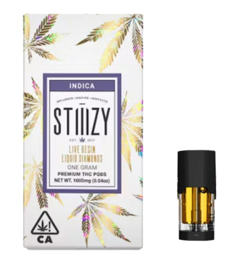 STIIIZY - TAHOE OG LIVE RESIN LQD VAPE POD - STIIIZY - 1g Main Image
