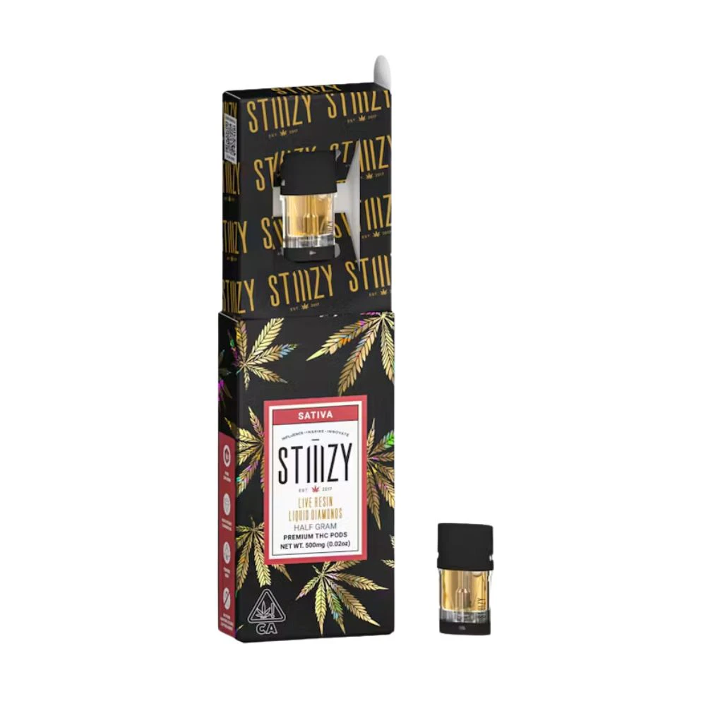 STIIIZY - PURPLE HAZE LIVE RESIN LIQUID DIAMONDS POD 0.5g - STIIIZY Main Image