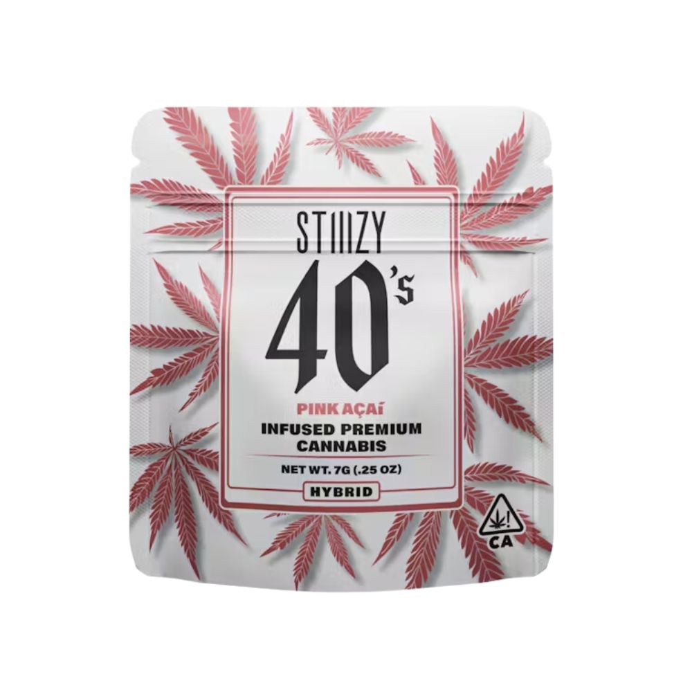 PINK ACAI 40's INFUSED MYLAR 7G