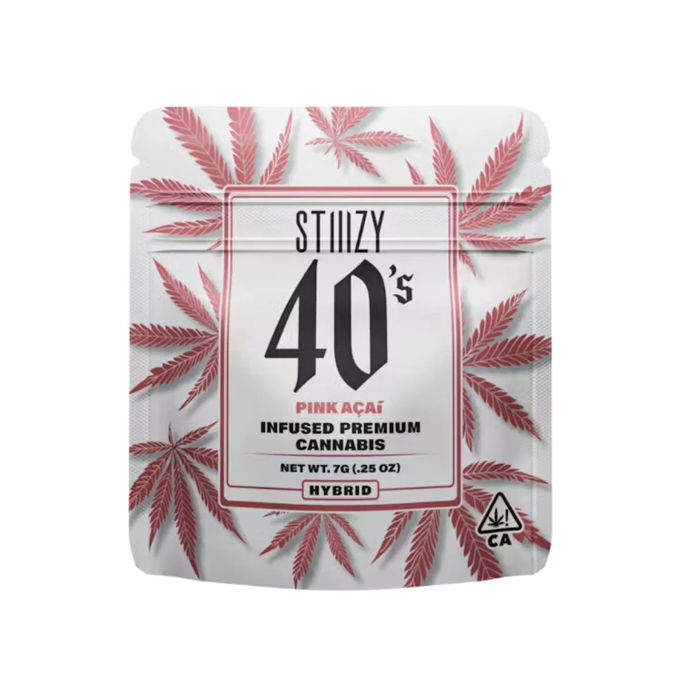 STIIIZY - PINK ACAI 40's INFUSED MYLAR 7G - STIIIZY Main Image
