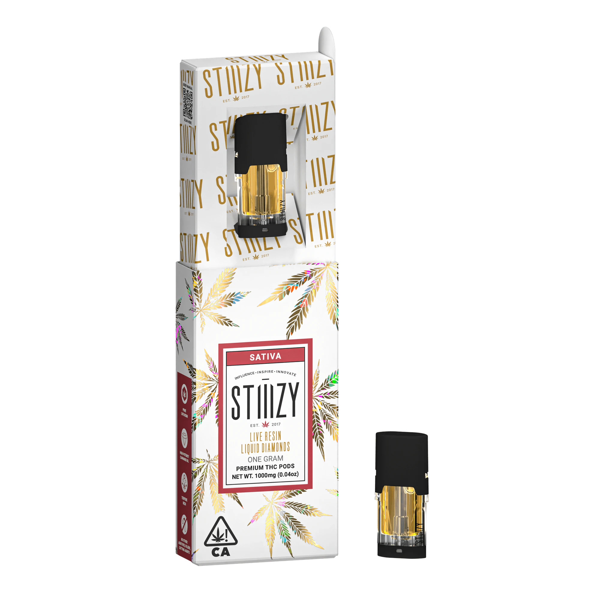STIIIZY - STIIIZY | PURPLE HAZE DIAMONDS - POD | CARTRIDGE | 1G Main Image
