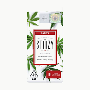 STIIIZY - STIIIZY | SUPER LEMON HAZE - POD | CARTRIDGE | .5G