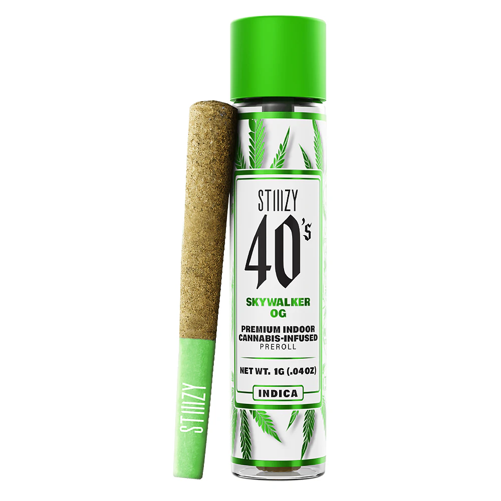 STIIIZY - Skywalker OG - 40's Infused Preroll (1g) Main Image