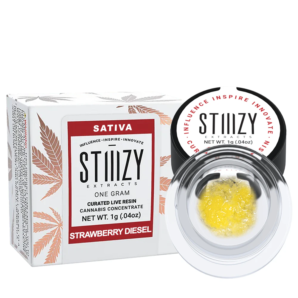 STIIIZY - Strawberry Diesel - Curated Live Resin (1g) Main Image