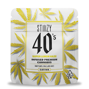 STIIIZY - Super Lemon Haze - Infused Flower 40's (7g)