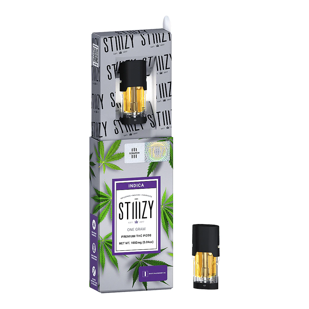 STIIIZY - White Raspberry - Premium Pod (1g) Main Image