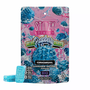 STIIIZY - STIIIZY | BLUE RASPBERRY BLAST - 10PK | EDIBLE | 100MG