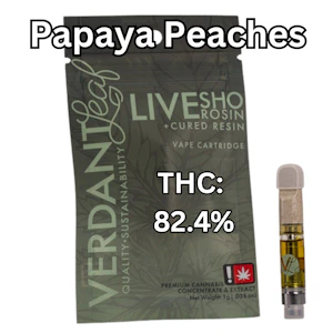 Verdant Leaf - Verdant Leaf | Cart CR 1g [I] | Papaya Peaches