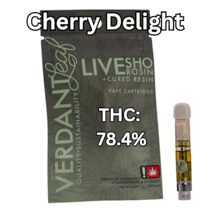 Verdant Leaf - Verdant Leaf | Cart CR 1g [S] Cherry Delight
