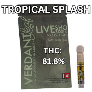 Verdant Leaf - Verdant Leaf | Cart CR 1g [S] | Tropical Splash
