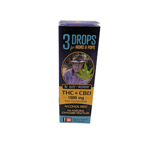 Rev 222 - 3 Drops for Moms & Pops | Tincture Ratio [THC:CBD 3:1]