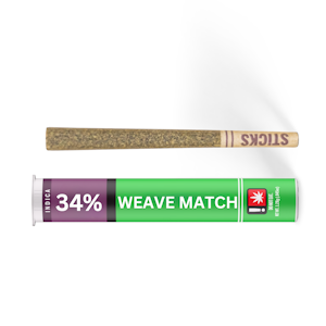 STICKS - Sticks | Preroll 1pk/1g [I] | Weave Match