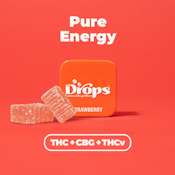 2-PIECE - 2:1:1 CBG:THCV STRAWBERRY 100MG - DROPS