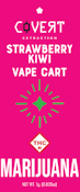 COVERT EXTRACTION - STRAWBERRY KIWI 1 GRAM VAPE CART
