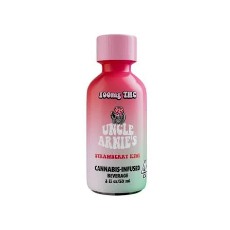 Uncle Arnies - UNCLE ARNIES | STRAWBERRY KIWI SHOT | BEVERAGE | 100MG Main Image