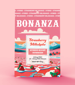 Bonanza Cannabis Company - Bonanza Strawberry Milkshake Gummy