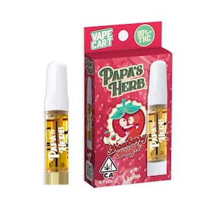 PAPA'S HERB - Papa's Herb | Strawberry Cough | Cartridge | [1g] | Sativa