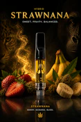 Strawnana - Turntables Blnds 1g 510 Vape Cartridge