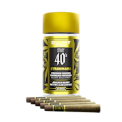 Stiiizy (.5G) 40‘s Infused Mini Blunt 5 Pack | Strawnana