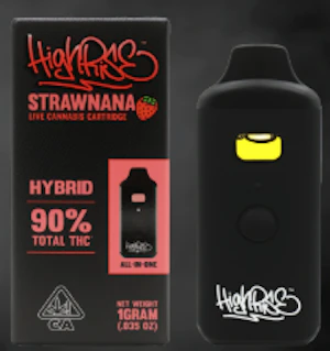 HighRise | Strawnana | All-In-One Vape | 1g