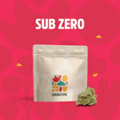 Springtime  Prepack (1/8oz) Sub Zero (Bud/Flower - Packaged) 25.03% THC