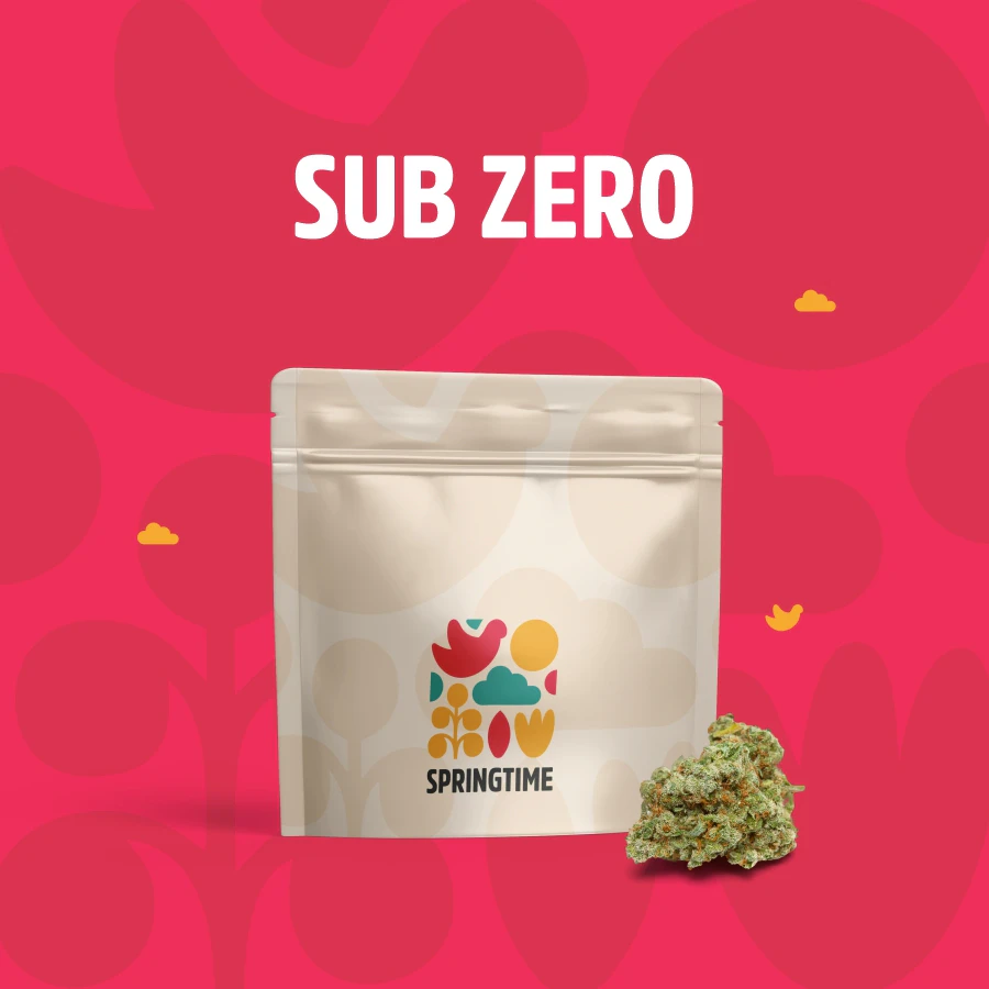 Springtime - Springtime  Prepack (1/8oz) Sub Zero (Bud/Flower - Packaged) 25.03% THC Main Image