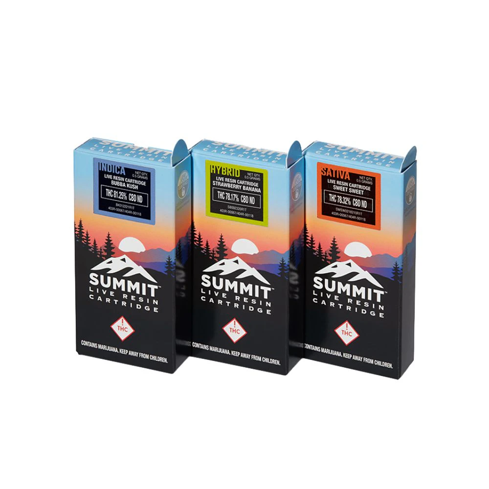 Summit Concentrates - Summit Live Resin Cartridge .5g - Flo Main Image