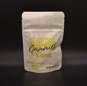 Ganja Gummies - SUPER LEMON HAZE 300mg GUMMIES
