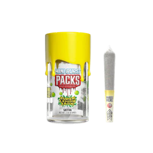 PACKWOODS - Packwoods - SUPER LEMON JACK - Minis - 0.5G - 5Pk - Sativa - Infused Preroll Joint