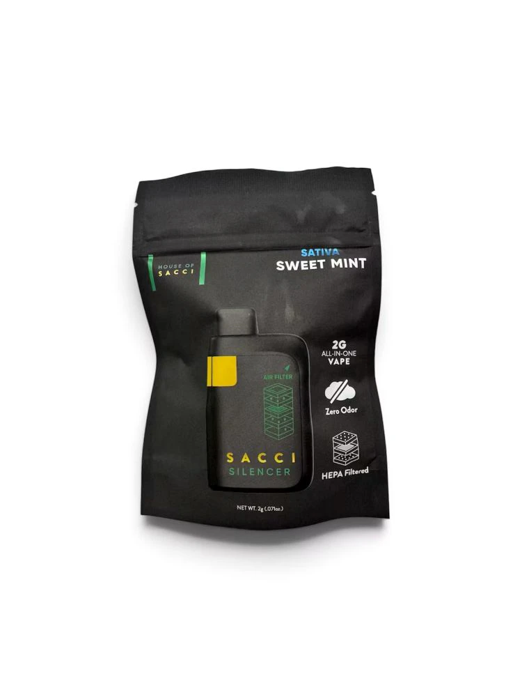 House of Sacci - Sweet Mint (Sacci Silencer) | AIO | 2g | House of Sacci Main Image