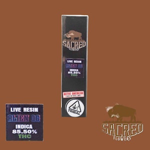 SACRED - Sacred 1g Disposable- Alien OG Live Resin