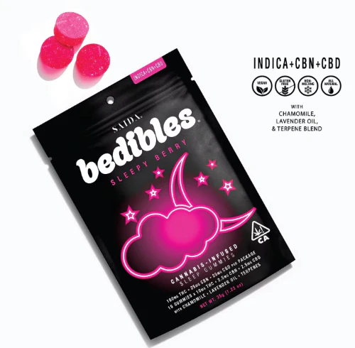 Saida - SAIDA: *OVERSTOCK* Sleepy Berry CBN Bedibles 10-Piece/100mg (I) Main Image