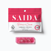 Saida - 100mg Gummy Bars - Berries & Cream