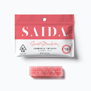 Saida - 100mg Gummy Bars - Sweet Strawberry