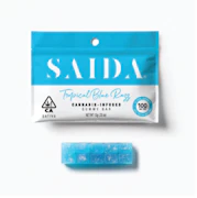 SAIDA: *OVERSTOCK* Tropical Blue Razz Gummy Bar 100mg (S)